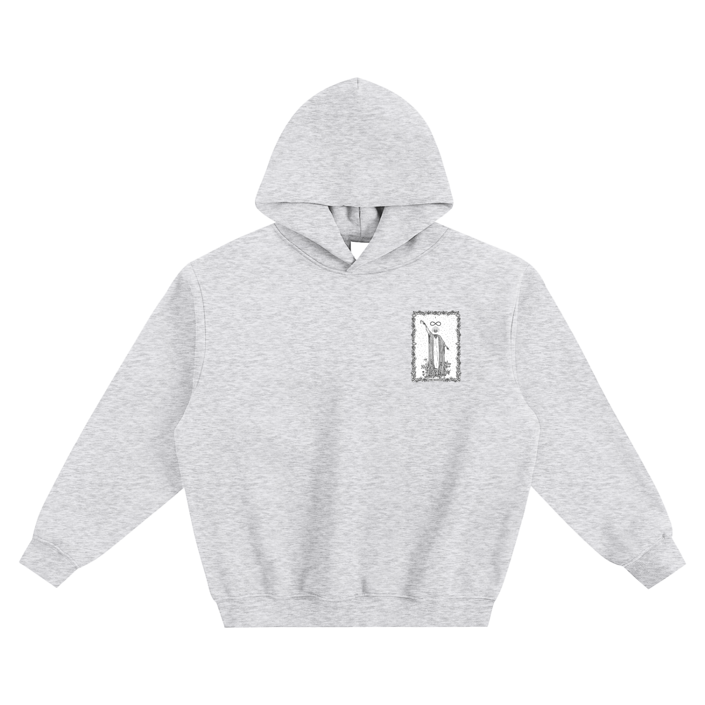 Fleeced Boxy Hoodie