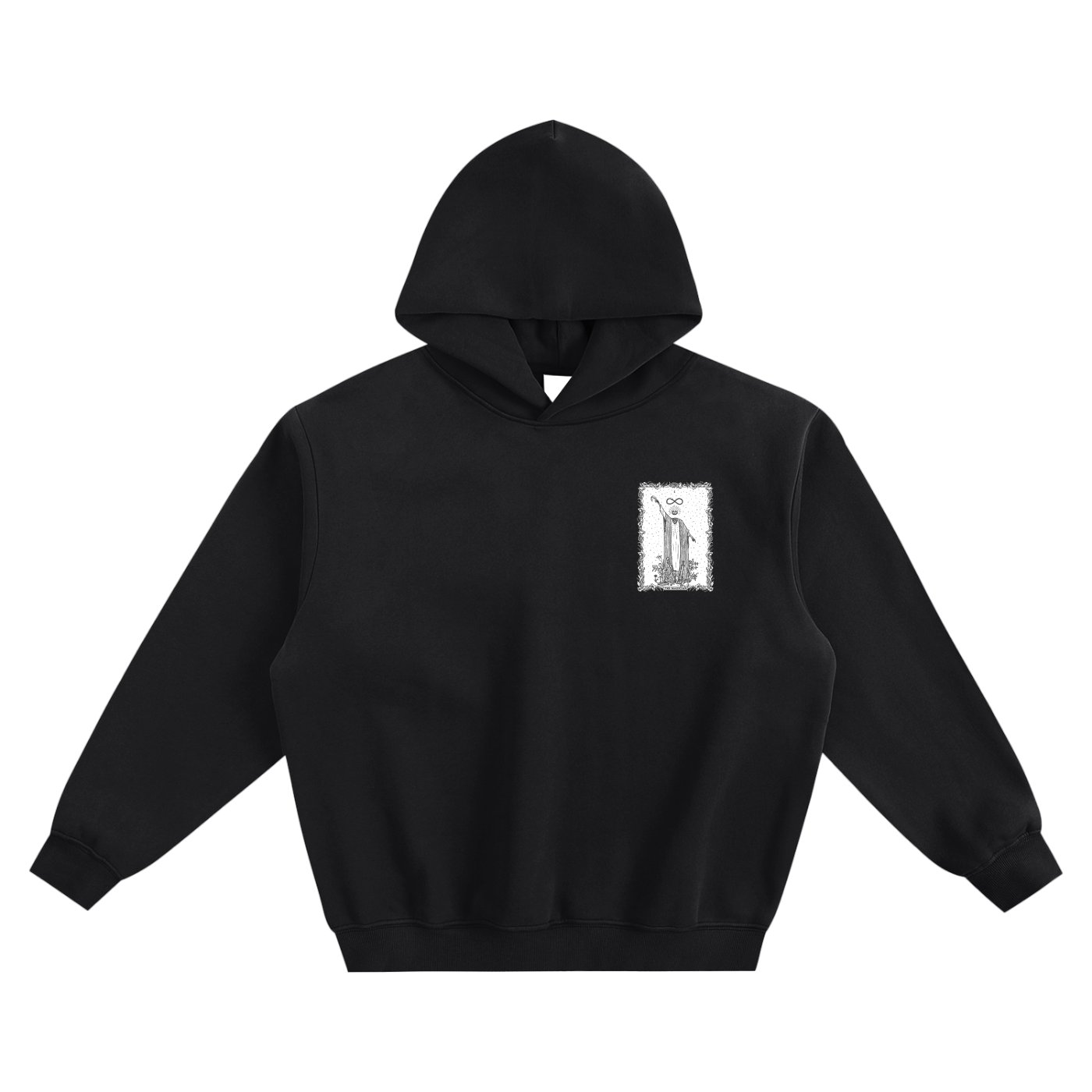 Fleeced Boxy Hoodie