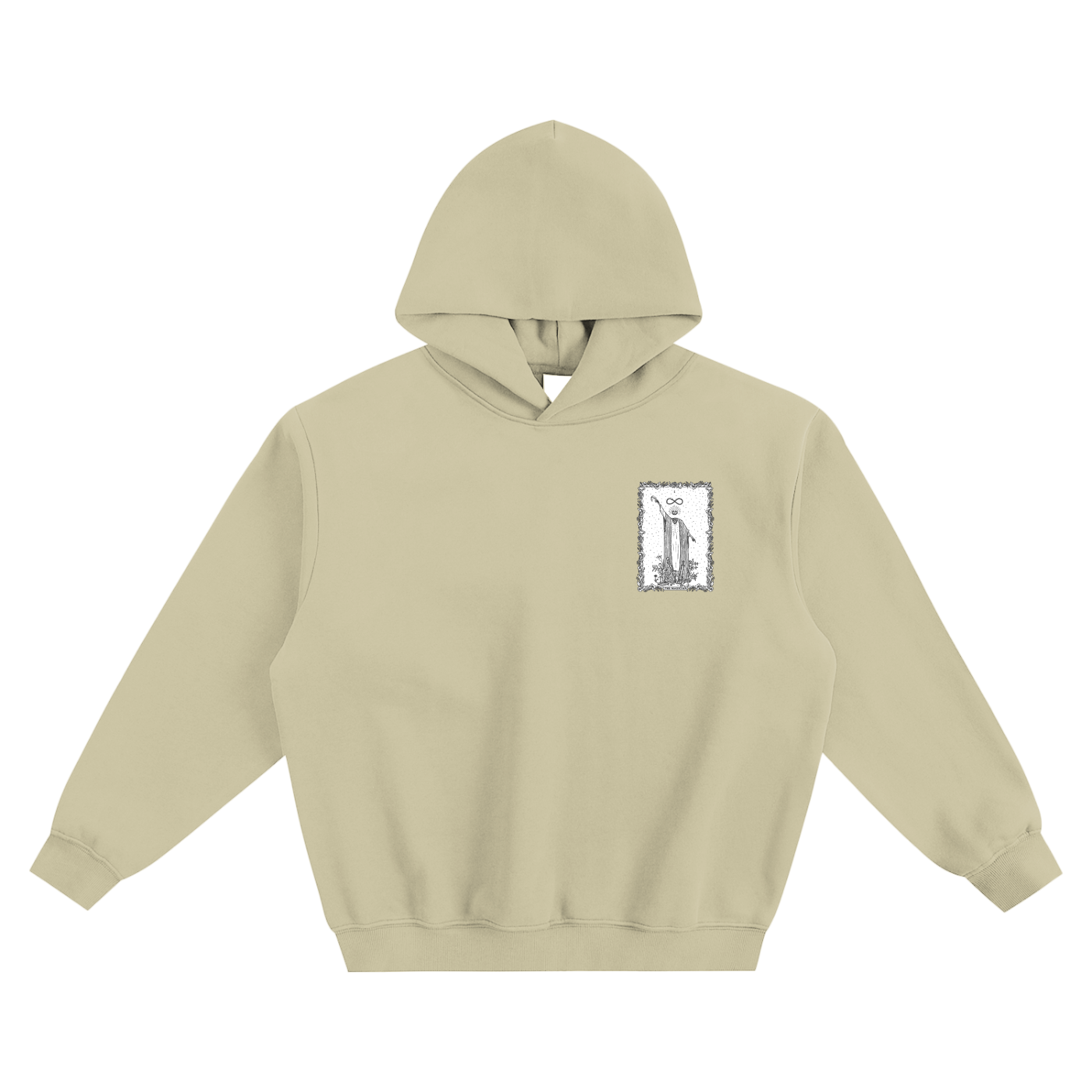 Fleeced Boxy Hoodie